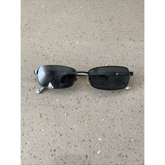 COLE HAAN CH1022 II Eyeglasses Frames ONLY 53-16-135 Black/Blue Teal Marble - Picture 1 of 8